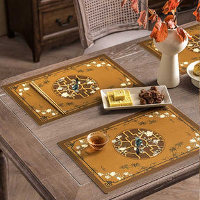 Chinoiserie Vintage Classic Palace Style Thick Table Mat