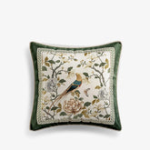 Chinoiserie Flower and Bird Elegance Pillow Cushion