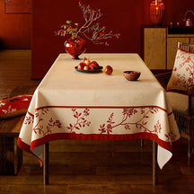 Chinoiserie Chinese Red Celebration Rectangular Tablecloth