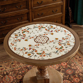 Chinoiserie Country Style Round Wash-free Dining Mat