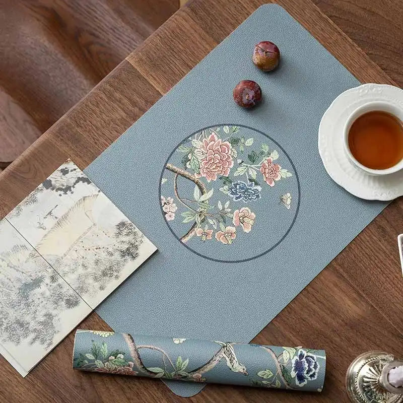 Chinoiserie Placemat Waterproof Heat Resistant Table Mat