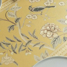 Chinoiserie Country-style Leather Washable Placemats