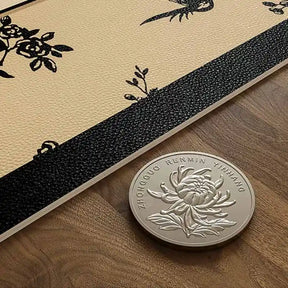 Chinoiserie Buffet & Sideboard Mat Leather Protective Pad