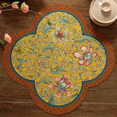 Chinoiserie Retro Washable Custom Coffee Coasters