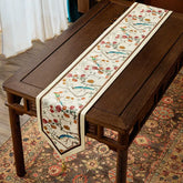 Chinoiserie Country Style Coffee Table Cover Table Runner